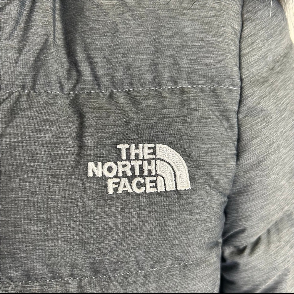 The North Face Women's Gotham II Jacket Down Coat TNF Medium Grey Heather Sz XL